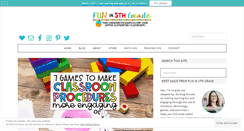 Desktop Screenshot of funin5thgrade.com